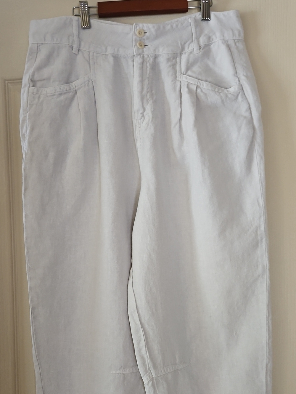 Poetry 100% Linen Pants, Size 10. - Picture 2 of 13